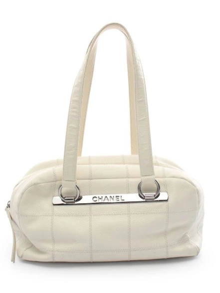 HOT SALE CHANEL 2004-2005 Bar Women Chocolate shoulder bag 0324